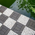 Hot Sell Garden Decoration WPC DIY Decking Tiles 300*300mm Outdoor Interlocking Plastic Wood Flooring Tiles